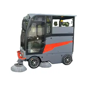 power steering flush machine PLS fully automatic concrete mini electric street floor sweeper