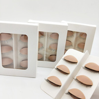 Fournisseur de cils Tête de mannequin de cils Paupières de remplacement Paupières d'entraînement amovibles en silicone pour cils