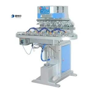 Tampon Printing Machine Four Color Ink Cup Semi-automatic Electric Pad Provided Pneumatic Pad Printer PLC Automatic 2 Years 68