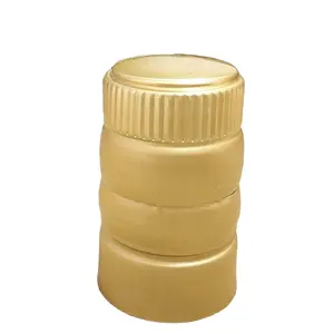 In kỹ thuật số nhôm nhựa pilferproof Cap cho Vodka chai với chèn nhựa và Side in 32*52 Mét