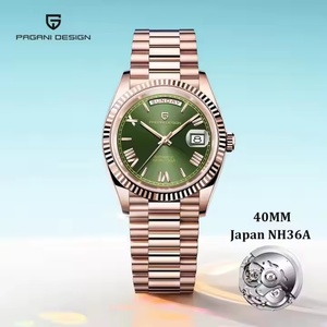 PAGANI DESIGN 1783 Men's Watches 2025 Top Luxury NH36A Mechanical <b>Wristwatches</b> DD40 AR Sapphire <b>Automatic</b> Watch for Men Sports - Product Image 1