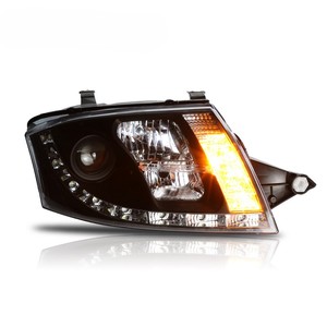 Pour <span class=keywords><strong>Audi</strong></span> TT <span class=keywords><strong>MK1</strong></span> 8N 1999-2006 : Ensemble de phares à LED avec projecteur, feux de jour (DRL) et clignotants halogènes 12V 6000K – Mise à niveau Plug-and-Play - Product Image 2