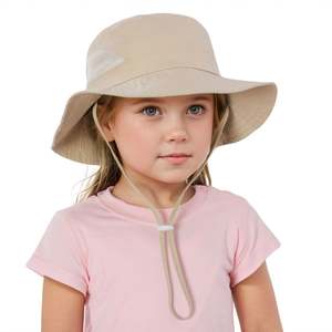 Nouveau Chapeau Bob de Pêcheur d'Été 2025 de Haute Qualité pour Enfants, Protection Solaire, Séchage Rapide, Respirant, pour la Plage - Product Image 4