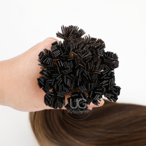 Extensiones de Cabello Humano con Punta Plana de Micro Queratina U Glamour Hot Cake, Punta K I U, Cabello Real al por Mayor, Envío Rápido - Product Image 4