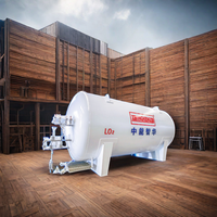 15m3 8Bar Réservoir à vide Liquide Oxygène Gaz Réservoir de stockage cryogénique