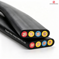Kabel Motor Submersible Datar JHSB Tahan Air dan Minyak 450/750V untuk Pompa Industri