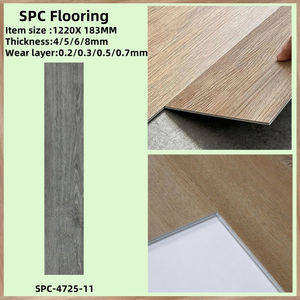 防水クリックロックプラスチックSPCラミネートプランクビニールフローリング耐火Uv耐性屋内4/5/6/8mm Spcフローリング - Product Image 3