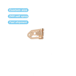 <span class=keywords><strong>Ressort</strong></span> en métal Hongsheng <span class=keywords><strong>avec</strong></span> un trou poinçonnant des pièces d'estampage de <span class=keywords><strong>cuivre</strong></span> en laiton de matériel de cintrage - Product Image 5