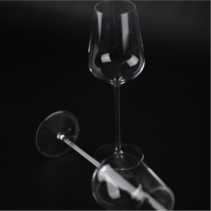 Calici da Vino in Cristallo Trasparente di Alta Qualità, Eleganti e Ultra Sottili, con Base in Quarzo di Alta Purezza - Product Image 5