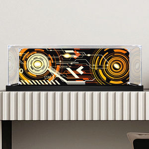 Vitrina Moderna de Acrílico Transparente Antioxidante para 42056 para Figura de Carreras de Superdeportivo <span class=keywords><strong>911</strong></span> GT3 RS, Fácil Montaje, Protección contra el Polvo - Product Image 6