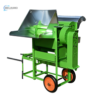 Machine à battre multi-cultures mobile pour riz, blé, maïs, soja, orge, pour usage agricole et domestique