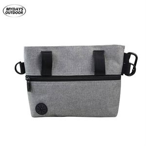 Échantillon gratuit : 2 façons de porter la pochette d'entraînement pour chien avec sangle d'épaule et sangle de taille, pratique pour l'entraînement canin - Product Image 5