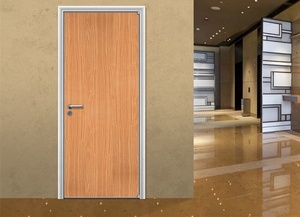 Puerta Cortafuego de Madera con Certificación UL WH, Puerta de Madera Resistente al Fuego <span class=keywords><strong>para</strong></span> Hospitales, Salida de Emergencia <span class=keywords><strong>para</strong></span> Escaleras de 90 Minutos con Barra Antipánico - Product Image 6