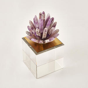 Ornement en marbre, style Art déco, nouvelle décoration d'intérieur, ensemble multi-pièces pour les mariages et les décorations d'hôtel - Product Image 3