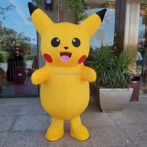 <span class=keywords><strong>Disfraz</strong></span> Inflable de <span class=keywords><strong>Pikachu</strong></span> Unisex para Adultos, Vestido de Camiseta con Estampado de Seda, Diseño Personalizado, Temática Navideña, en Oferta - Product Image 2