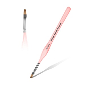 FUUMUUI <span class=keywords><strong>2021</strong></span> alta calidad Rosa francés cepillo de <span class=keywords><strong>uñas</strong></span> de Gel UV acrílico <span class=keywords><strong>uñas</strong></span> de arte cepillo Gel de pelo Kolinsky Etiqueta Privada - Product Image 3