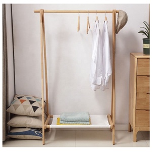 Commercio all'ingrosso Pieghevole <span class=keywords><strong>Camera</strong></span> <span class=keywords><strong>Da</strong></span> <span class=keywords><strong>Letto</strong></span> In Legno vestiti del Vestito Hanger stand - Product Image 2