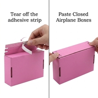Boîte d'emballage en carton ondulé personnalisée, imprimée recto-verso, extra résistante, recyclable, avec bande de déchirement, pour l'e-commerce