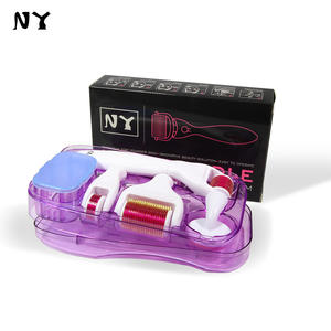 Глобальный бестселлер: Набор для ухода за кожей 6 в 1 с микроигольчатым дермароллером для головы, лица, глаз и тела (для домашнего использования) - Product Image 1