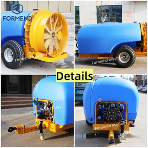 Pulvérisateur de désinfection à air comprimé traîné par un tracteur, <span class=keywords><strong>machine</strong></span> de nébulisation multifonctionnelle pour les fermes avicoles et les élevages de bétail - Product Image 4