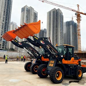 Cl946 中国製 2トン ミニフロントホイールローダー ディーゼルエンジン 高荷重モーメント 1年保証 バックホーローダーアタッチメント - Product Image 1