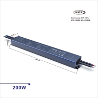 Fuente de Alimentación de CC de 24 V, 60 W, 100 W, 150 W, 200 W, 300 W, Controlador LED DALI DT8 DT6, 12 V, 24 V
