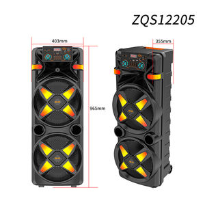 ZQS12205 Enceinte de fête originale sans fil Bluetooth avec lumière clignotante DJ Party Karaoké Super Bass Enceinte portable Partybox - Product Image 4
