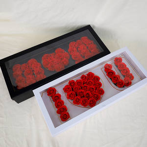 RM Día de San Valentín Regalo del Día DE LA Madre cajas de flores para ramos de flores <span class=keywords><strong>te</strong></span> <span class=keywords><strong>amo</strong></span> mamá caja de regalo - Product Image 3