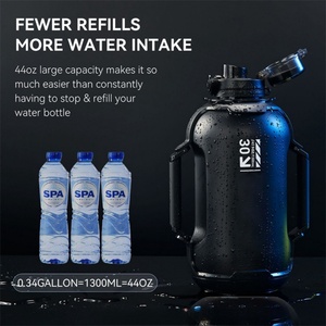 Botella de Agua Inteligente Electrónica de Viaje, 1300 ml, Tritan, con Recordatorio LED, Reutilizable, para Deportes al Aire Libre, Aislamiento Térmico para Agua Hirviendo - Product Image 4