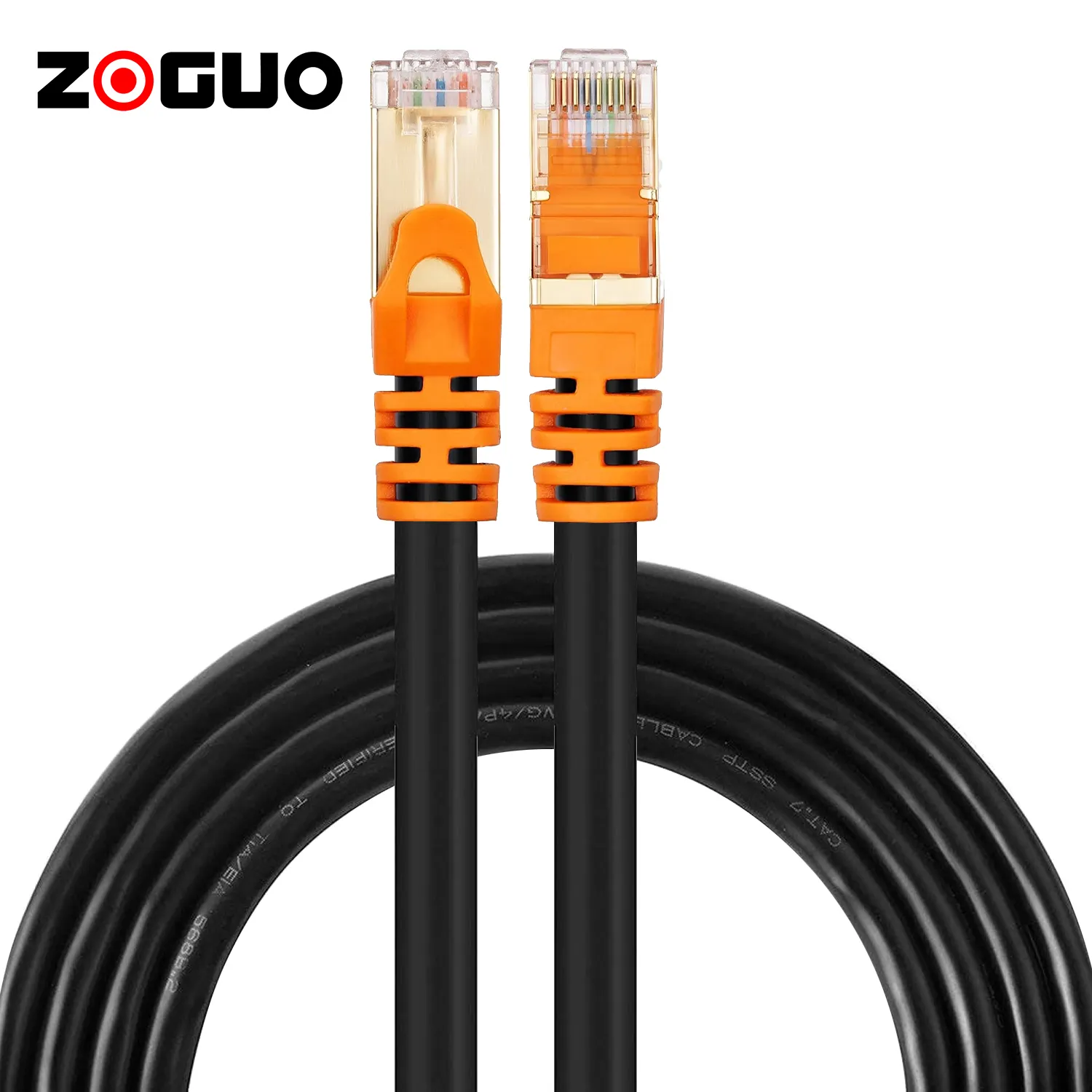 2021 Best Sale ZONG Cat8 Ethernet Cable Double Shielded STP - 40 Gigabit 2000MHz - Cat 8Premium High Speed Network Cable