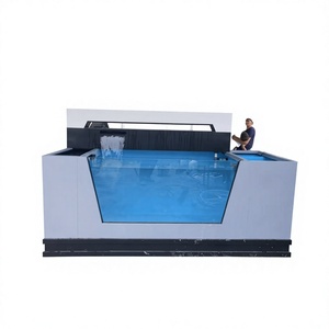 MISTECH – Ponds à poissons modernes en acier inoxydable 304, sur mesure, directement de l'usine, pour extérieur/intérieur, aquariums, rocailles, formes courbes, garantie 10 ans - Product Image 3