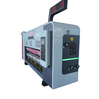 Boîte automatique à grande vitesse de carton de pizza faisant la machine Machine de découpe d'impression Flexo pour l'usine de carton ondulé