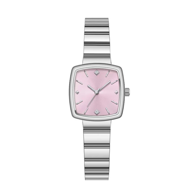 Women Fashion Watch Luxury Style Stainless Steel Clock Vintage Quartz Business Dress Watch Elegant Ladies Wristwatch Wholesale