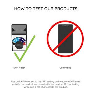 Personalizado EMF Proteção Chapéu Anti Radiação 5G Cell <span class=keywords><strong>Tower</strong></span> Móvel EMF RF Radiação Blindagem 100% Prata Tecido Forrado Faraday Beanie - Product Image 6