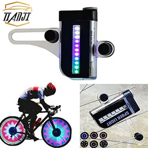 TIANJI 32 LED Modèles cycle Vélo Roue Lumières Signal Plusieurs Styles Led Vélo Led Rayé Lumières