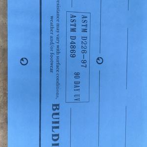 Barrière de vapeur imperméable de couverture de toiture <span class=keywords><strong>synthétique</strong></span> personnalisable d'enveloppe de maison/<span class=keywords><strong>membrane</strong></span> respirante de toiture - Product Image 1