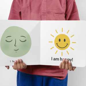 <span class=keywords><strong>Livre</strong></span> cartonné éducatif sur les <span class=keywords><strong>émotions</strong></span> pour bébés, impression personnalisée directe usine, en carton rigide, pour l'apprentissage <span class=keywords><strong>des</strong></span> <span class=keywords><strong>émotions</strong></span> et la coloration <span class=keywords><strong>des</strong></span> tout-petits - Product Image 3