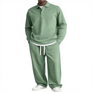 Conjunto Deportivo Profesional de Forro Polar para Hombre, Chaqueta Deportiva Cálida y Resistente, Pantalones Deportivos, Ropa Deportiva Personalizada para Entrenamiento en Equipo - Product Image 1