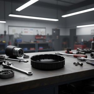 FG 175/PF96-18ฝาเครื่องมือซ่อมรถยนต์ฝาครอบพลาสติกสีดำสำหรับใช้ในยานยนต์ - Product Image 3