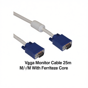 Cable de Monitor VGA de 25m M/M con Núcleo de Ferrita - Product Image 2