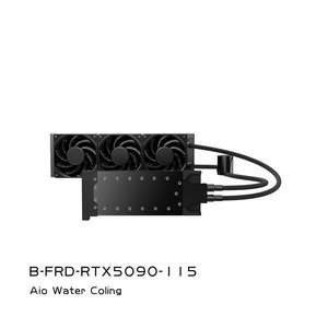 Carte graphique refroidie par eau intégrée <span class=keywords><strong>Bykski</strong></span> B-FRD-RTX5090-115 NVIDIA RTX5090 32 Go avec 3 ventilateurs - Product Image 3