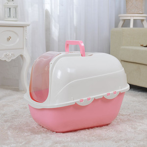 <span class=keywords><strong>precio</strong></span> de fábrica en el baño de plástico Abs de limpieza rápida cubierta <span class=keywords><strong>del</strong></span> animal doméstico gato caja de arena - Product Image 3