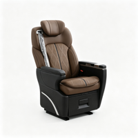 Siège de capitaine individuel avec réfrigérateur pivotant, chauffage et écran tactile pour Toyota Alphard – Siège de conversion automobile