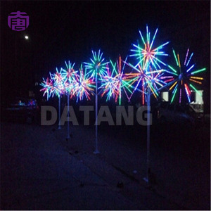 Sparkling Waterproof <b>LED</b> Firework <b>Tree</b> Light Illuminated Festival Decoration for Park Plaza Garden Street Event Display for Sale - Product Image 6