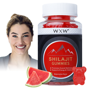 OEM/ODM Shilajit Gummies Fulvic Acid + Ashwagandha pesanan jumlah besar gratis desain suplemen kesehatan - Product Image 5