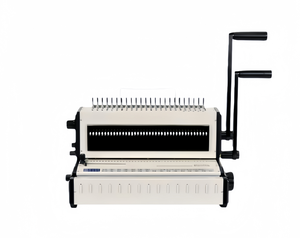 Desktop Paper Processing Device Manual Paper Punching <b>Machine</b> for <b>Binding</b> Coil Binder Paper Puncher and Binder with Coil - Product Image 4