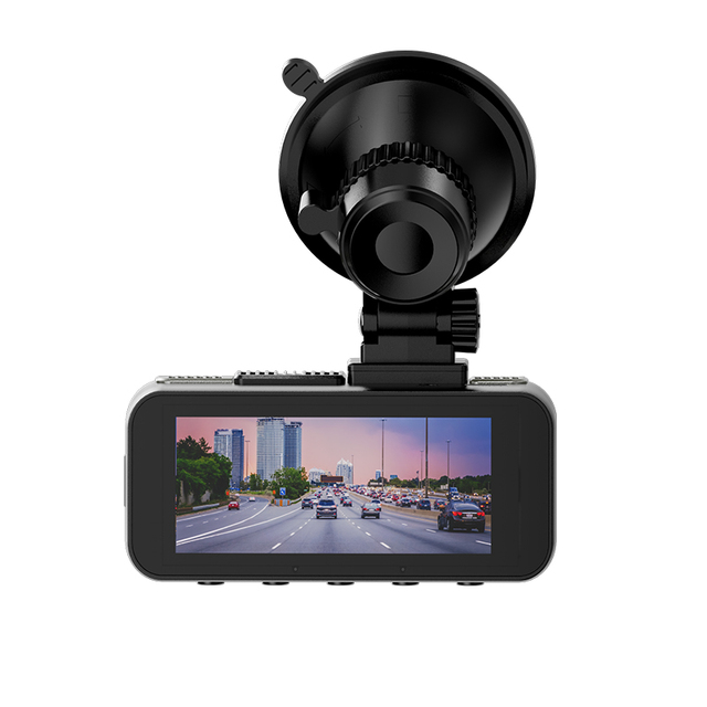 4K Dual Camera Dash Cam Front/Rear Recording 160-170 Wide Angle Loop Recording Parking Monitor WiFi Car Black Box Video Recorder