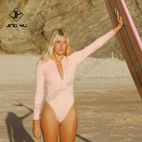 Fabrieksdirect milieuvriendelijke zwemkledingstof fabrikant surfzwempak zwemkleding dames eendelig zwempak lange mouw