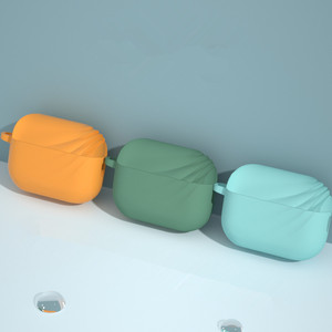 Fundas protectoras de silicona coloridas para auriculares Air pods para <span class=keywords><strong>Airpods</strong></span> <span class=keywords><strong>Pro</strong></span> 1 2 3 <span class=keywords><strong>PRO</strong></span> <span class=keywords><strong>Max</strong></span> funda para auriculares - Product Image 2