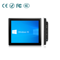 PC con Pantalla Táctil Capacitiva Impermeable IP65 Todo en Uno, Panel PC Industrial, Computadora Industrial con Pantalla Táctil